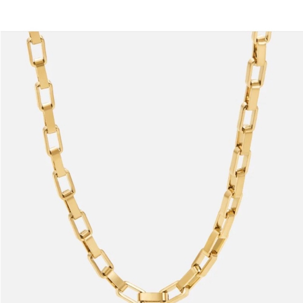 Classic Gold Link Necklace